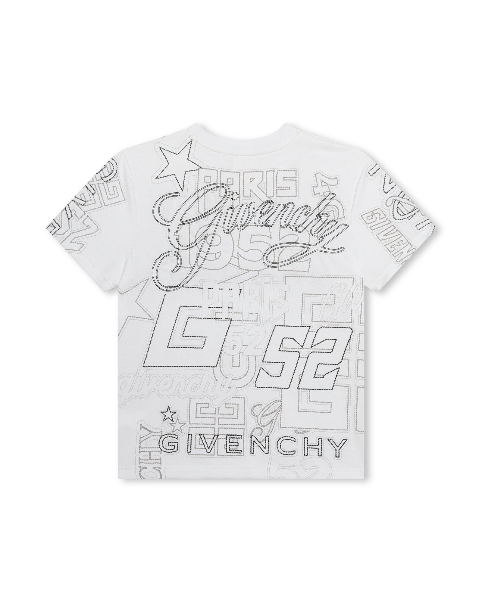 T-shirt à manches courtes en coton - Blanc