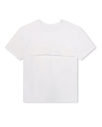 Short-sleeved cotton T-shirt - White