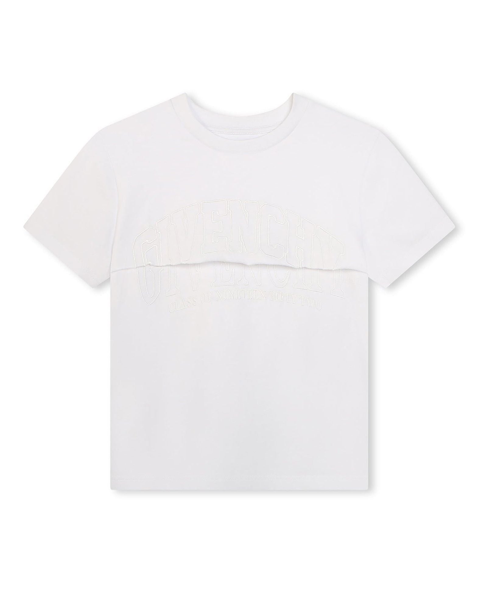 Short-sleeved cotton T-shirt - White