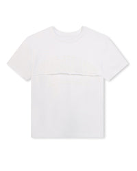 T-shirt à manches courtes en coton - Blanc