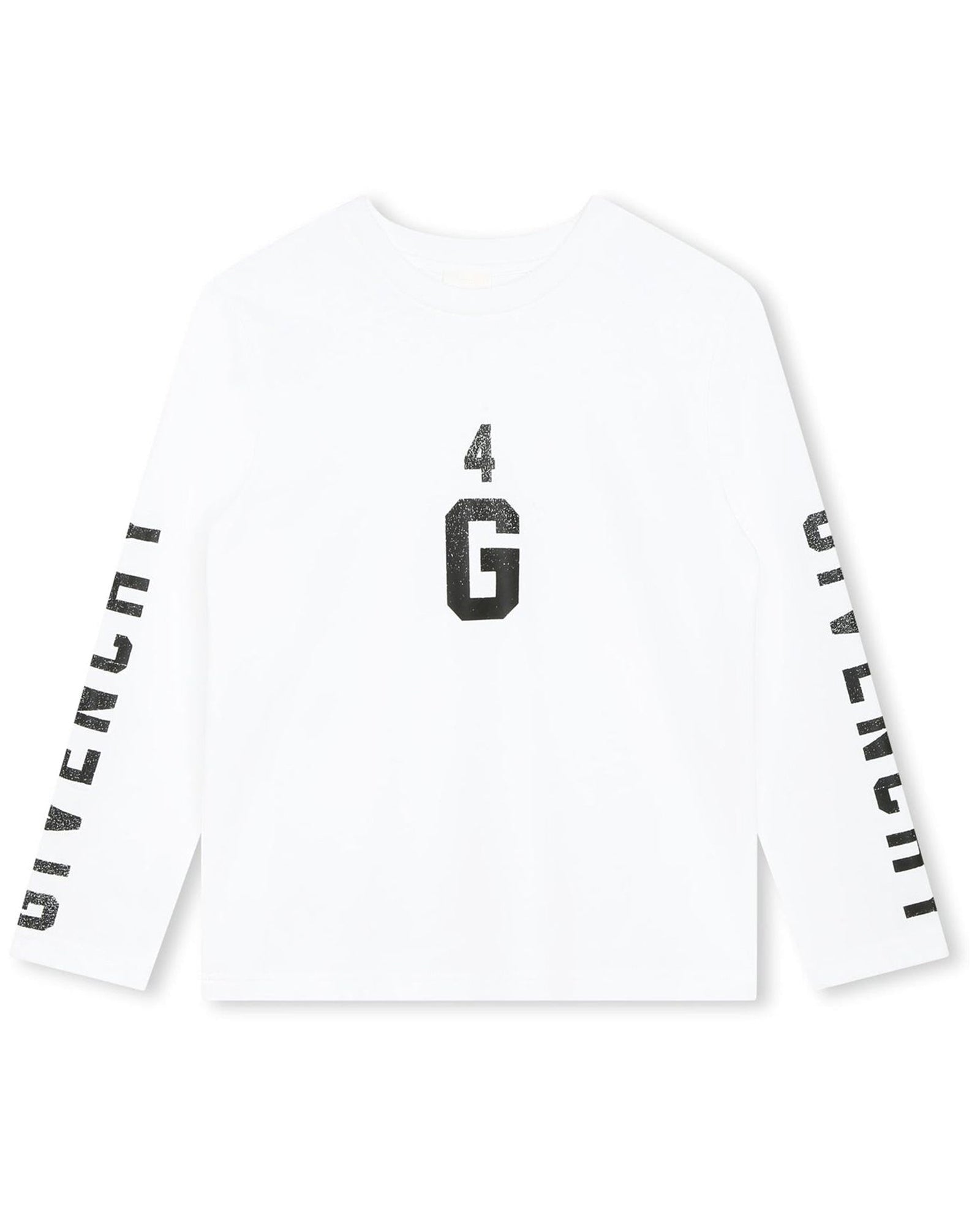 T-shirt à manches longues en coton - Blanc