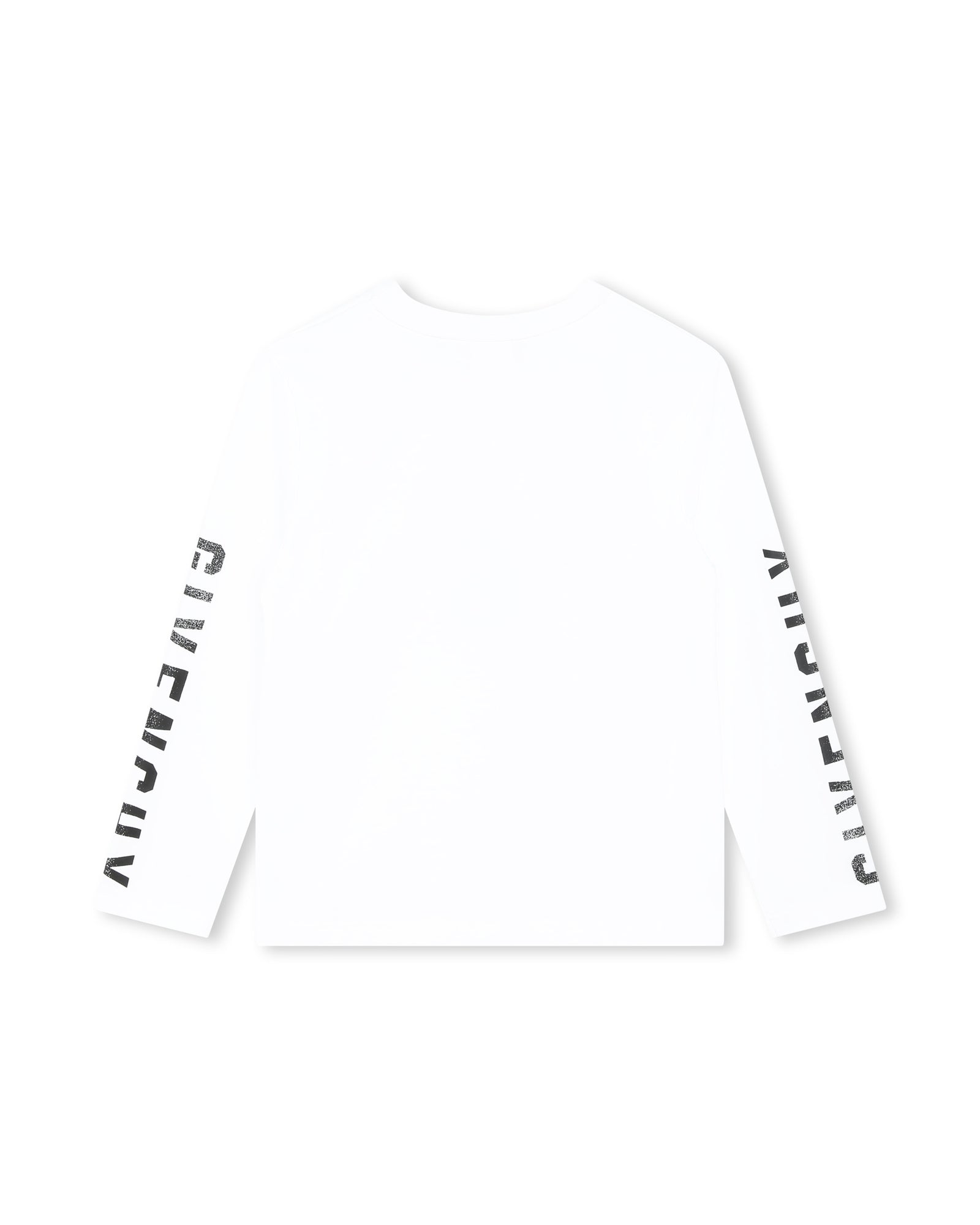 T-shirt à manches longues en coton - Blanc