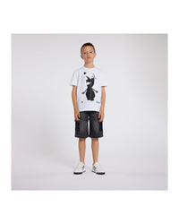 T-shirt à manches courtes en coton - Blanc