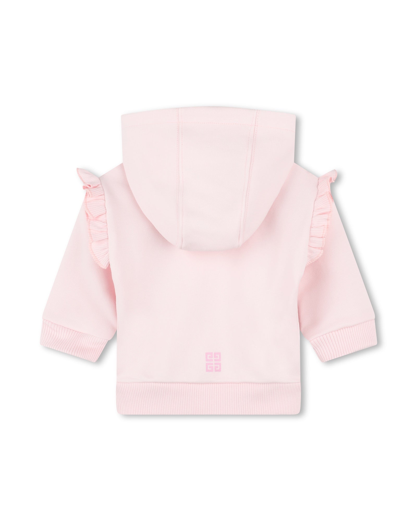 Cardigan à capuche en molleton - Marshmallow