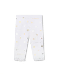 Pantalon legging en coton - Blanc