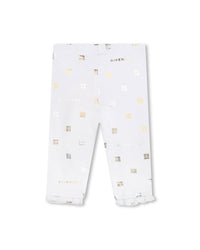 Pantalon legging en coton - Blanc