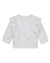 Sweatshirt en molleton - Blanc