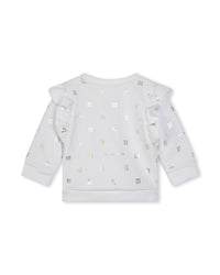 Sweatshirt en molleton - Blanc