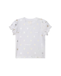 T-shirt à manches courtes en coton - Blanc