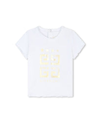 T-shirt à manches courtes en coton - Blanc