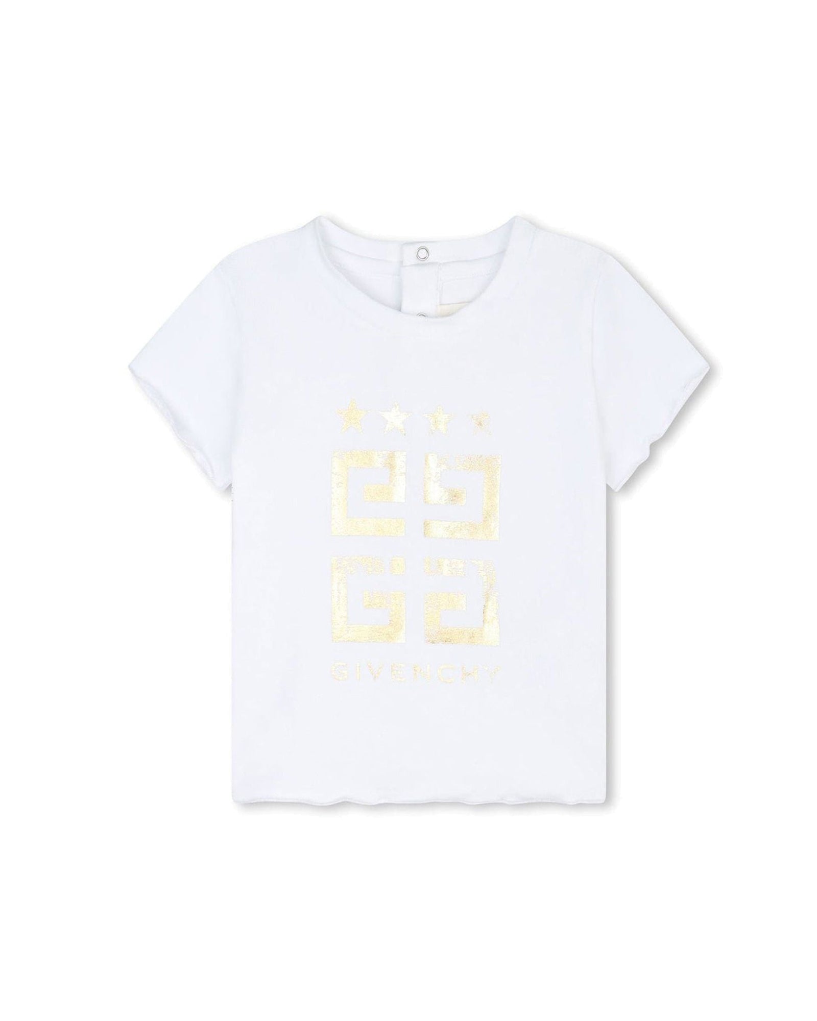T-shirt à manches courtes en coton - Blanc