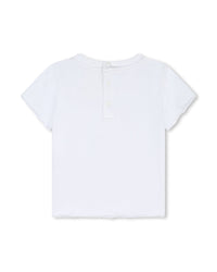 T-shirt à manches courtes en coton - Blanc