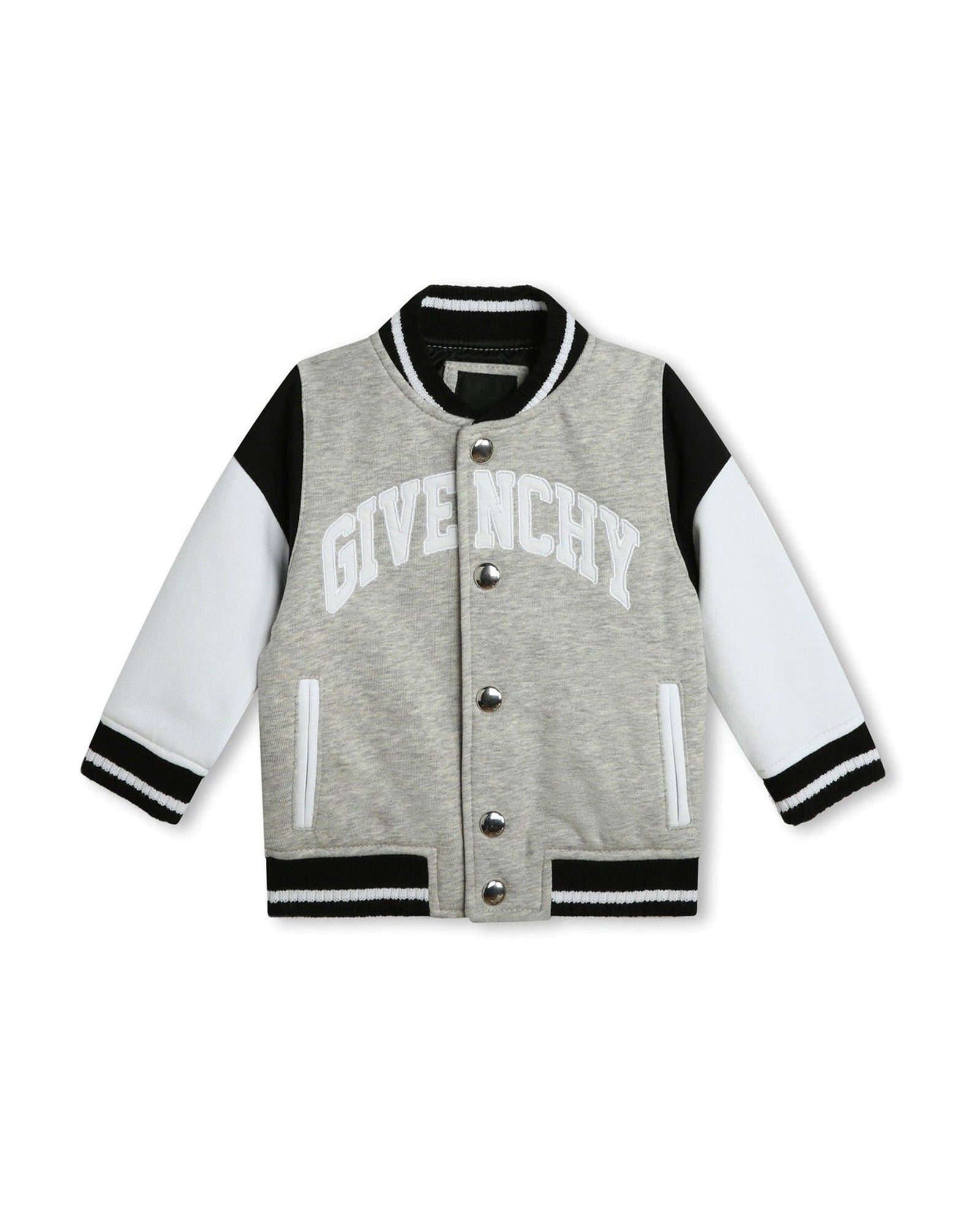 Bomber en coton - Gris chiné
