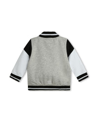 Cotton bomber - Heather grey
