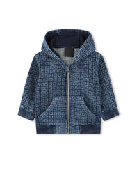 Cotton tracksuit set - Denim Lave
