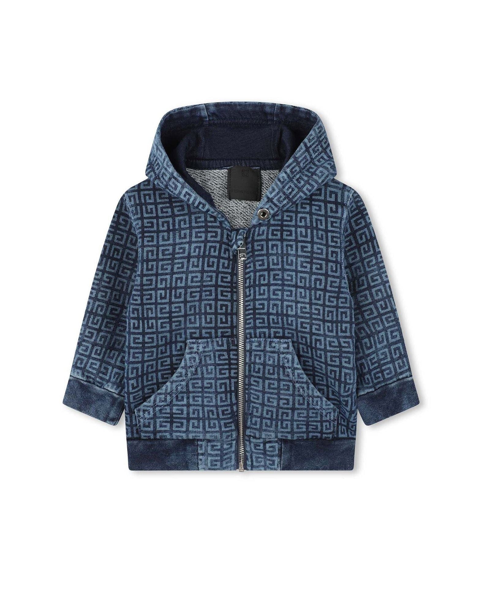 Cotton tracksuit set - Denim Lave