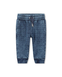 Cotton tracksuit set - Denim Lave