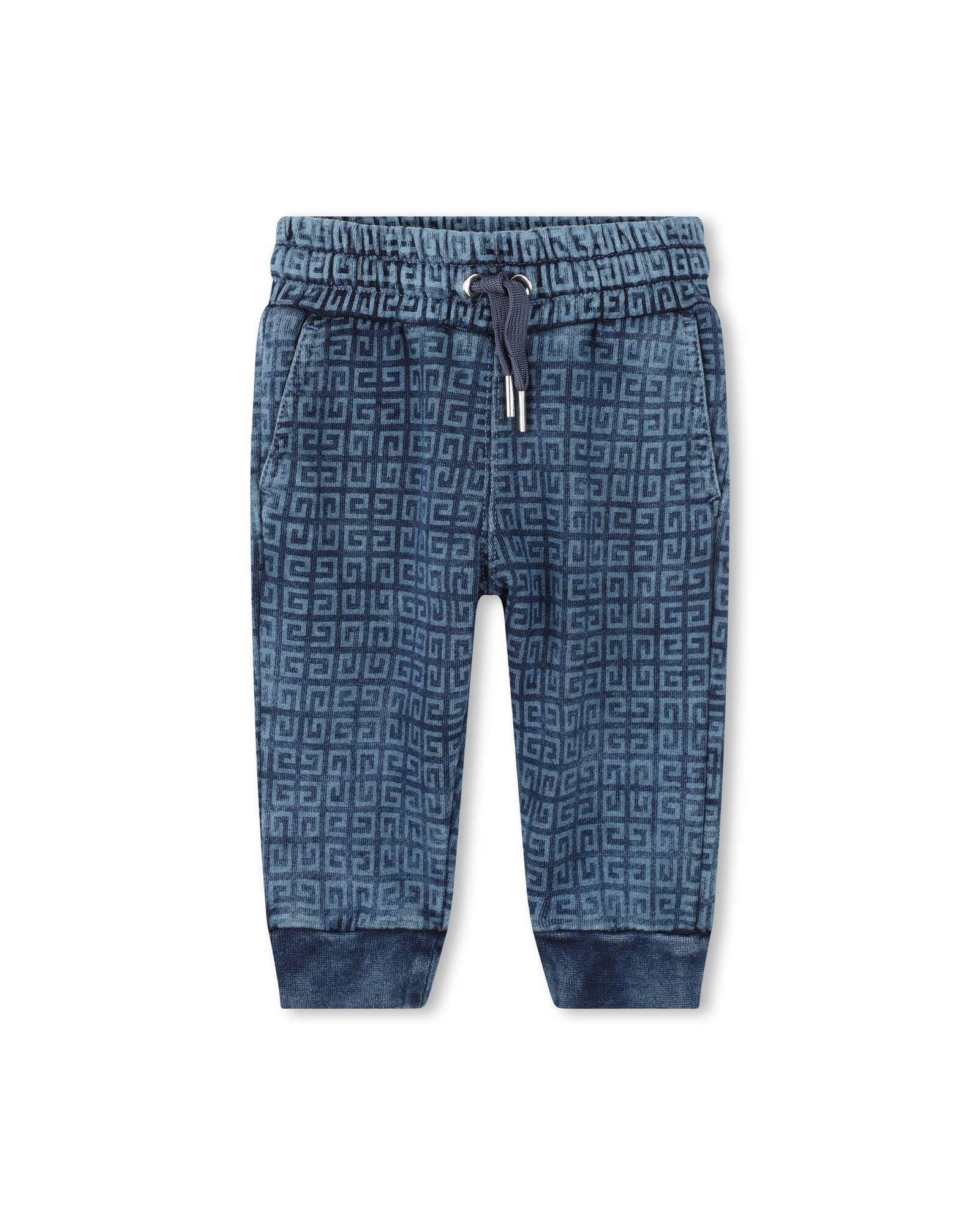 Cotton tracksuit set - Denim Lave