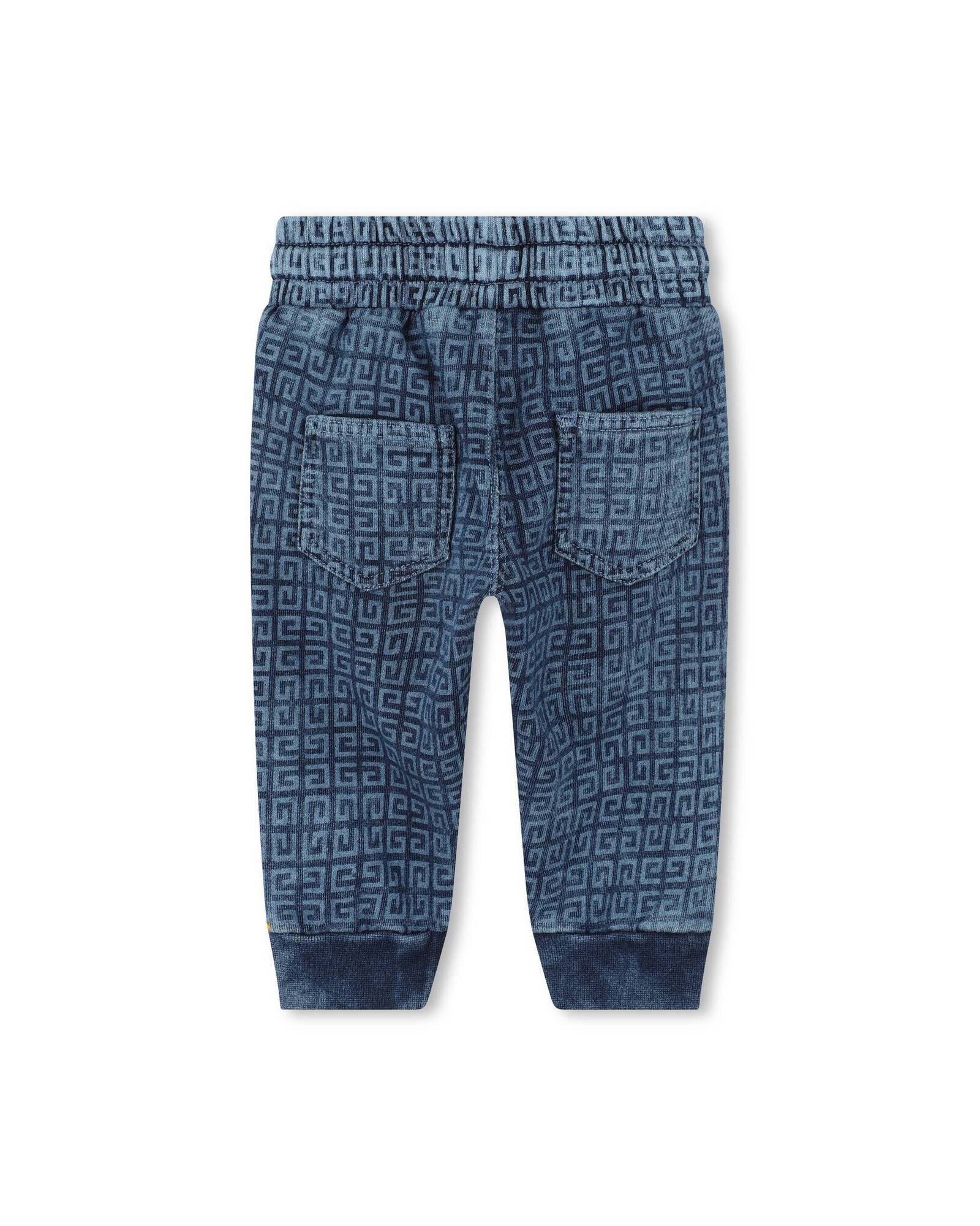 Cotton tracksuit set - Denim Lave