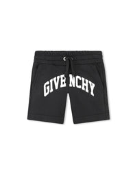 Short à taille élastiquée - Black