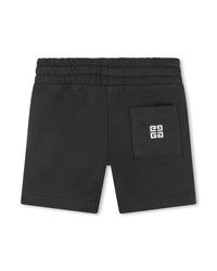 Short à taille élastiquée - Black
