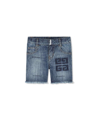 Short denim en coton - Double stone