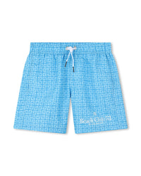 Short de bain à taille élastiquée - Imperial Blu