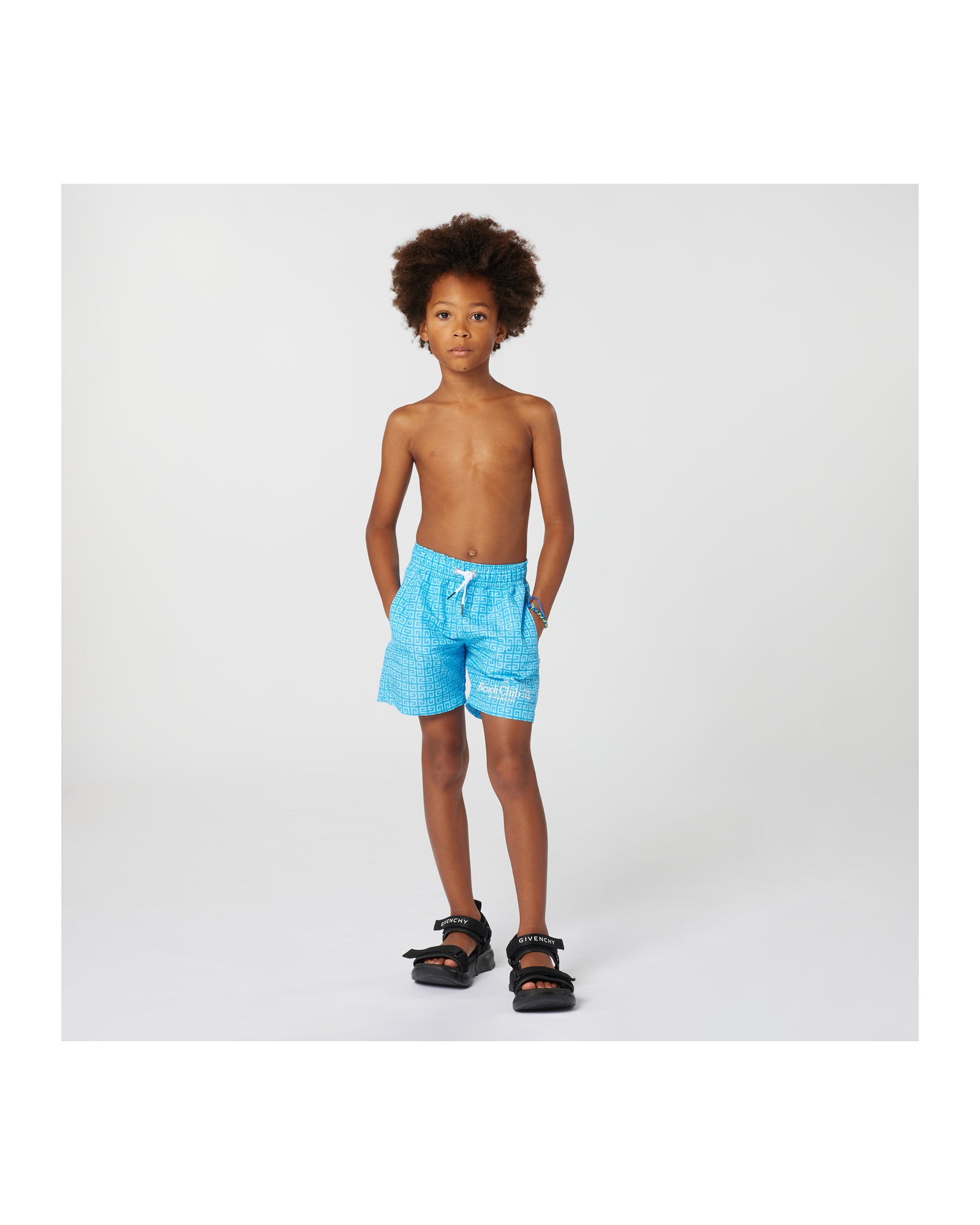 Short de bain à taille élastiquée - Imperial Blu