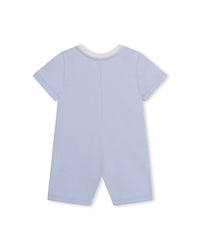 Combinaison courte en coton - Ciel