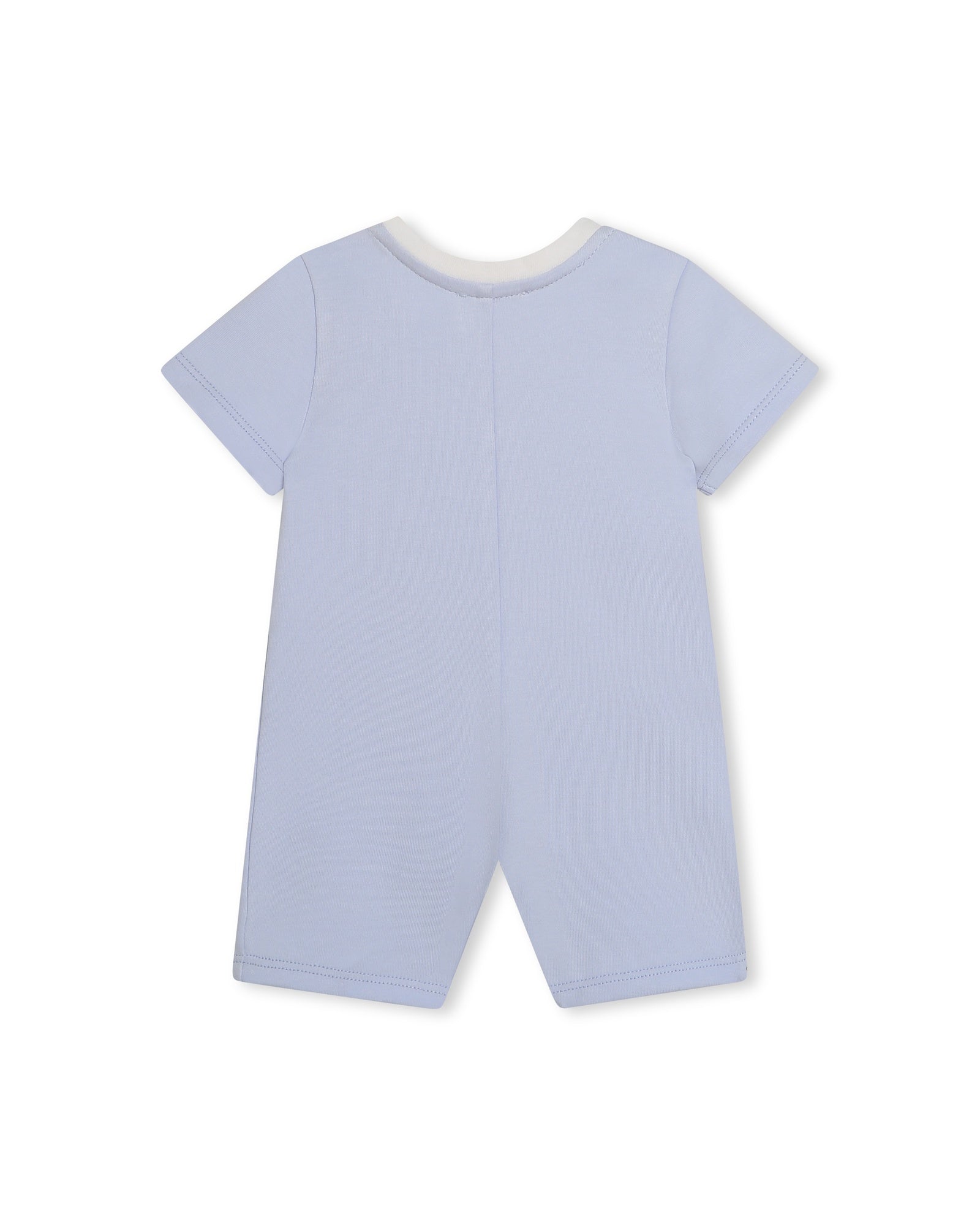 Combinaison courte en coton - Ciel