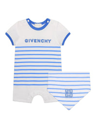 Ensemble combi-courte et bandana en coton - Ouragan