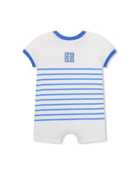 Ensemble combi-courte et bandana en coton - Ouragan