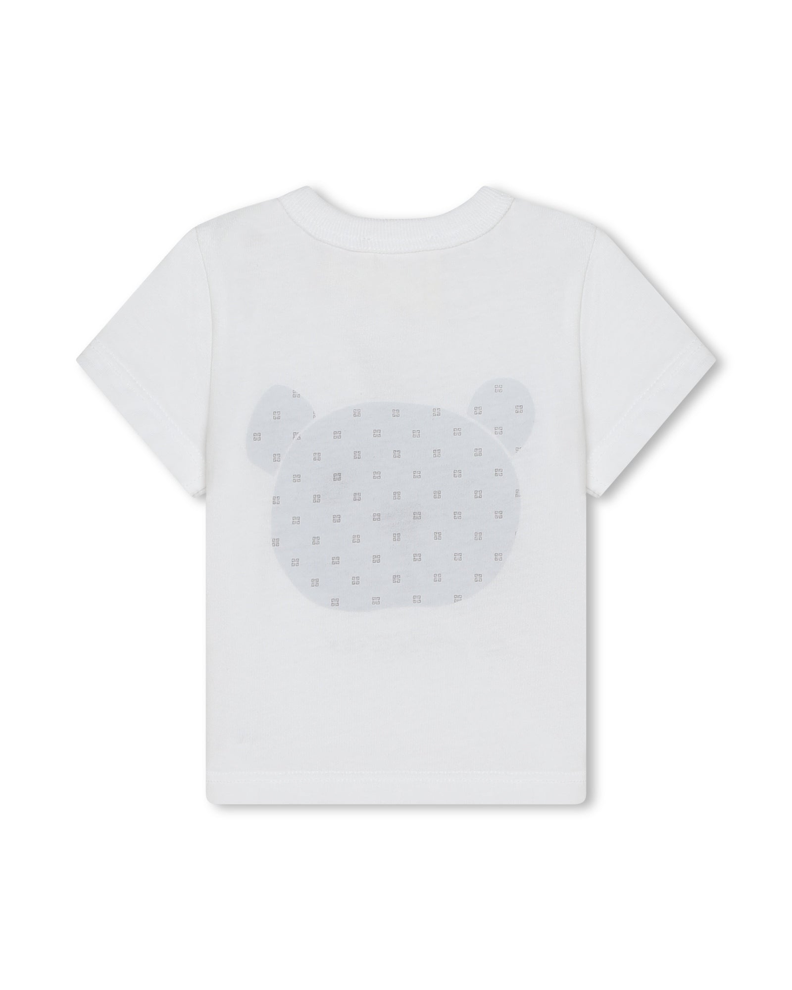 Ensemble t-shirt short et bandana en coton - Blanc