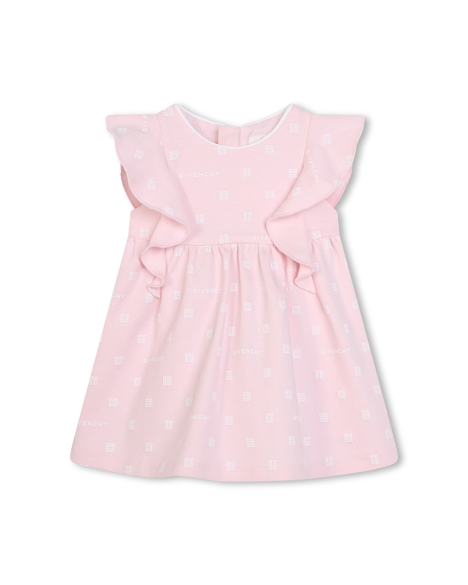 Ensemble robe et bandeau en coton - Marshmallow