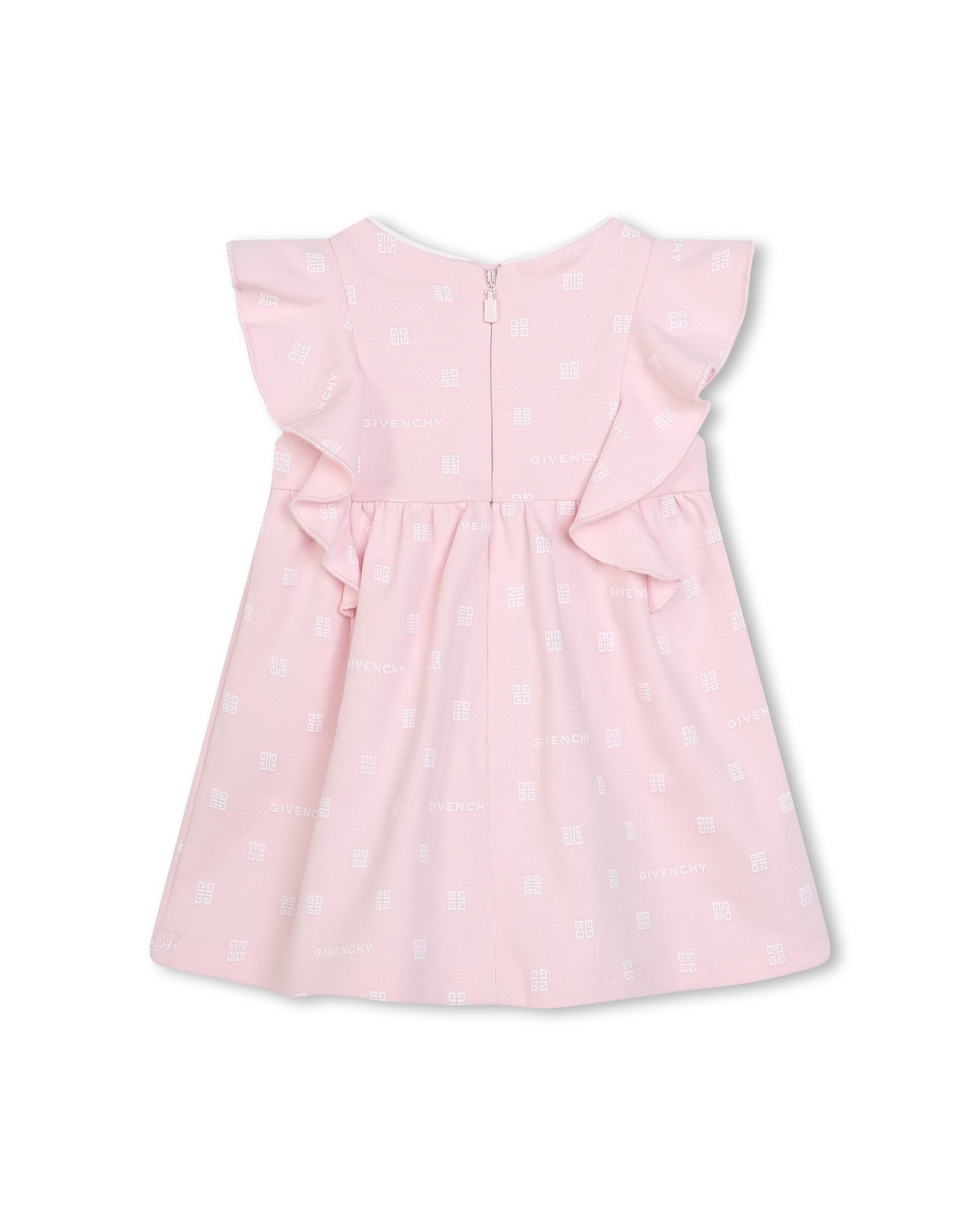 Ensemble robe et bandeau en coton - Marshmallow