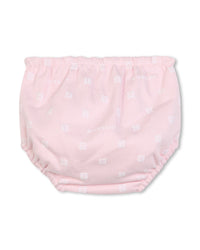 Ensemble robe et bandeau en coton - Marshmallow