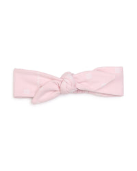 Ensemble robe et bandeau en coton - Marshmallow