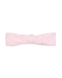 Ensemble robe et bandeau en coton - Marshmallow