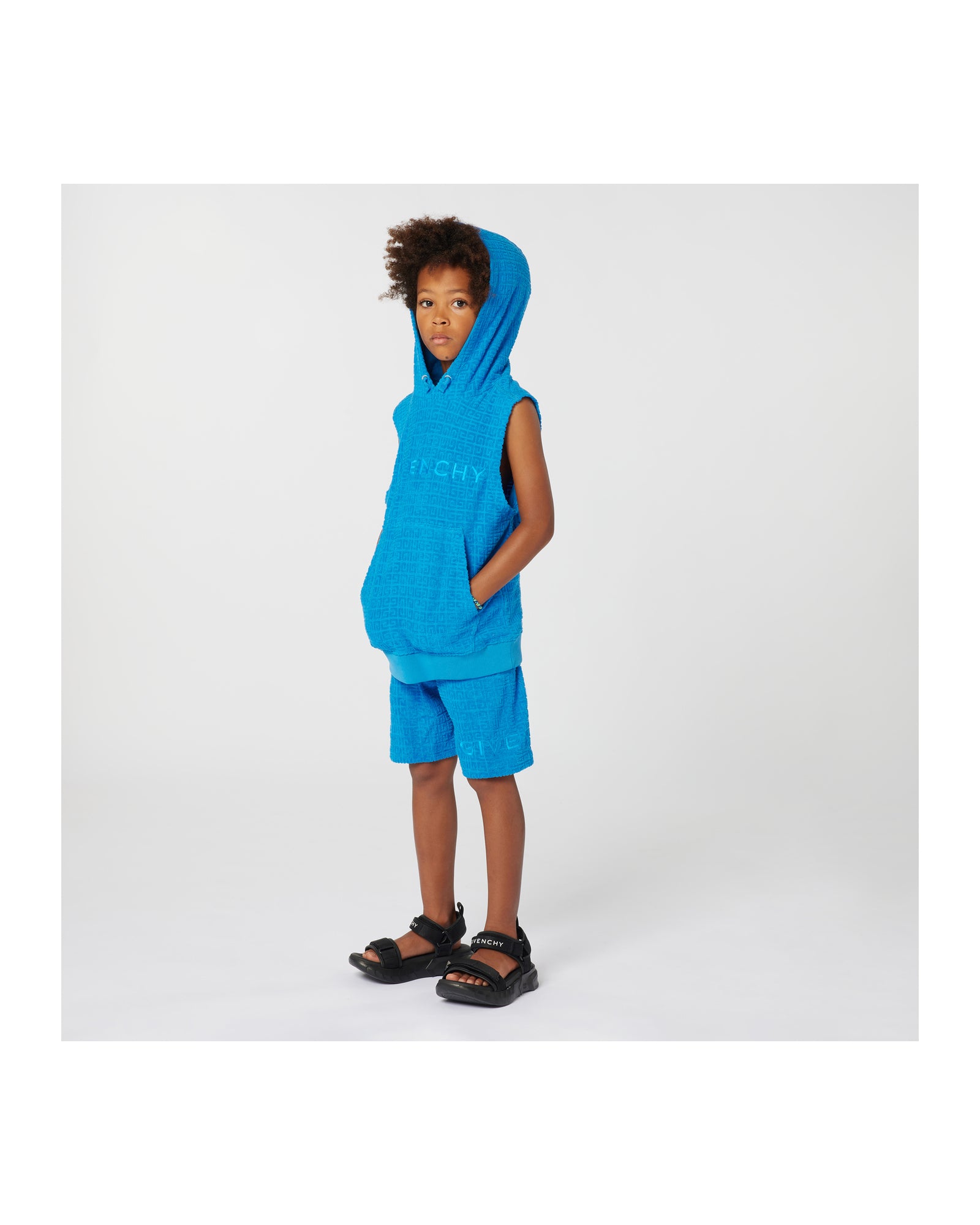 Sweatshirt à capuche - Imperial Blu