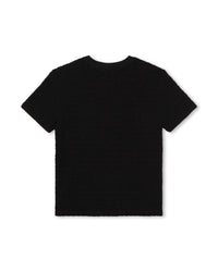 T-shirt à manches courtes en coton - Black