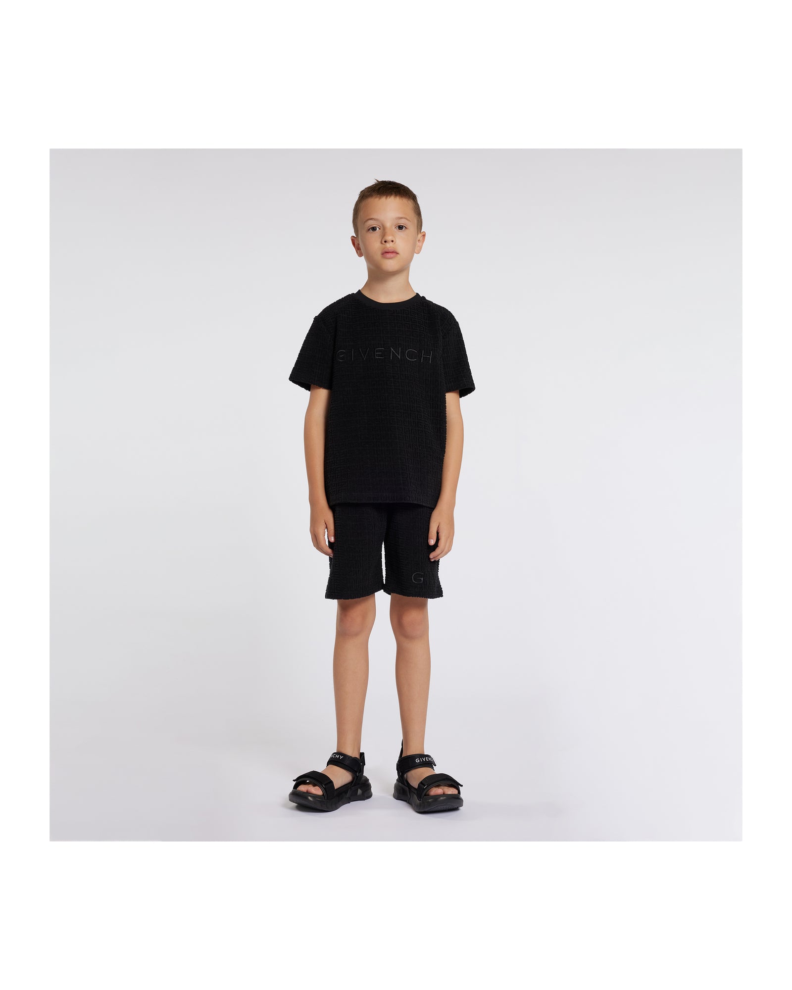 T-shirt à manches courtes en coton - Black