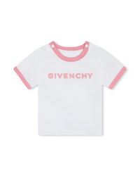 Ensemble t-shirt et short en coton - Rose friandise