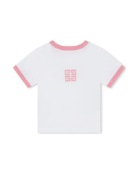 Ensemble t-shirt et short en coton - Rose friandise