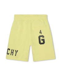 Short en coton - Jaune tendre