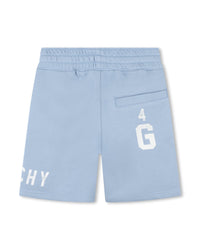 Short à taille élastiquée - Blue Cloud