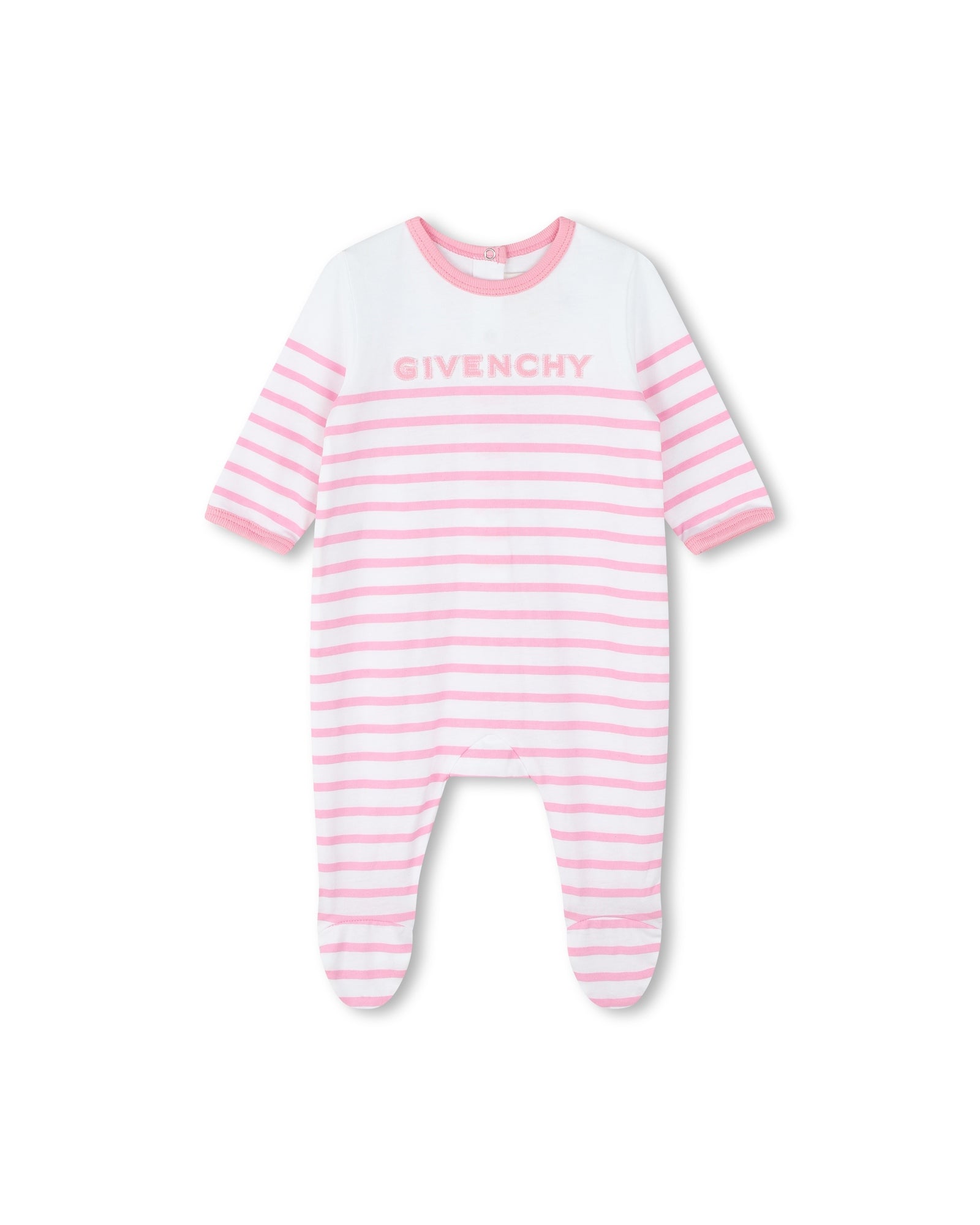 Ensemble pyjama bonnet et bavoir - Rose Friandi