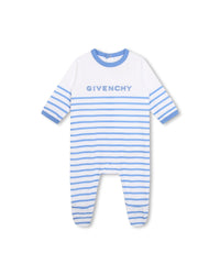 Ensemble pyjama bavoir et bonnet en coton - Ouragan