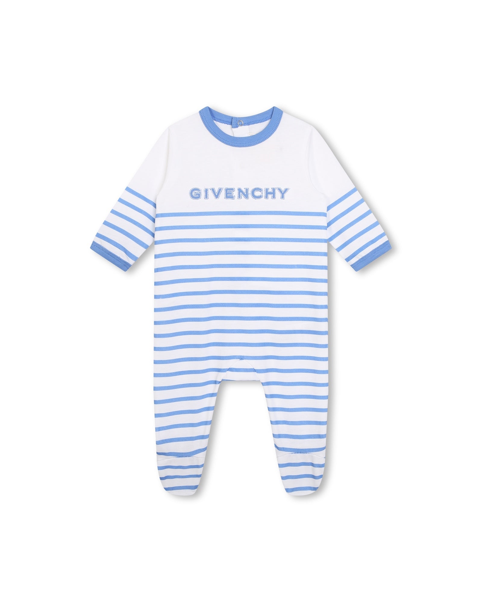 Ensemble pyjama bavoir et bonnet en coton - Ouragan