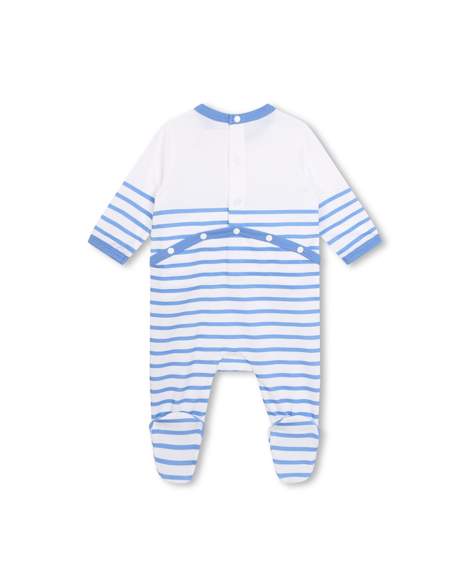 Ensemble pyjama bavoir et bonnet en coton - Ouragan