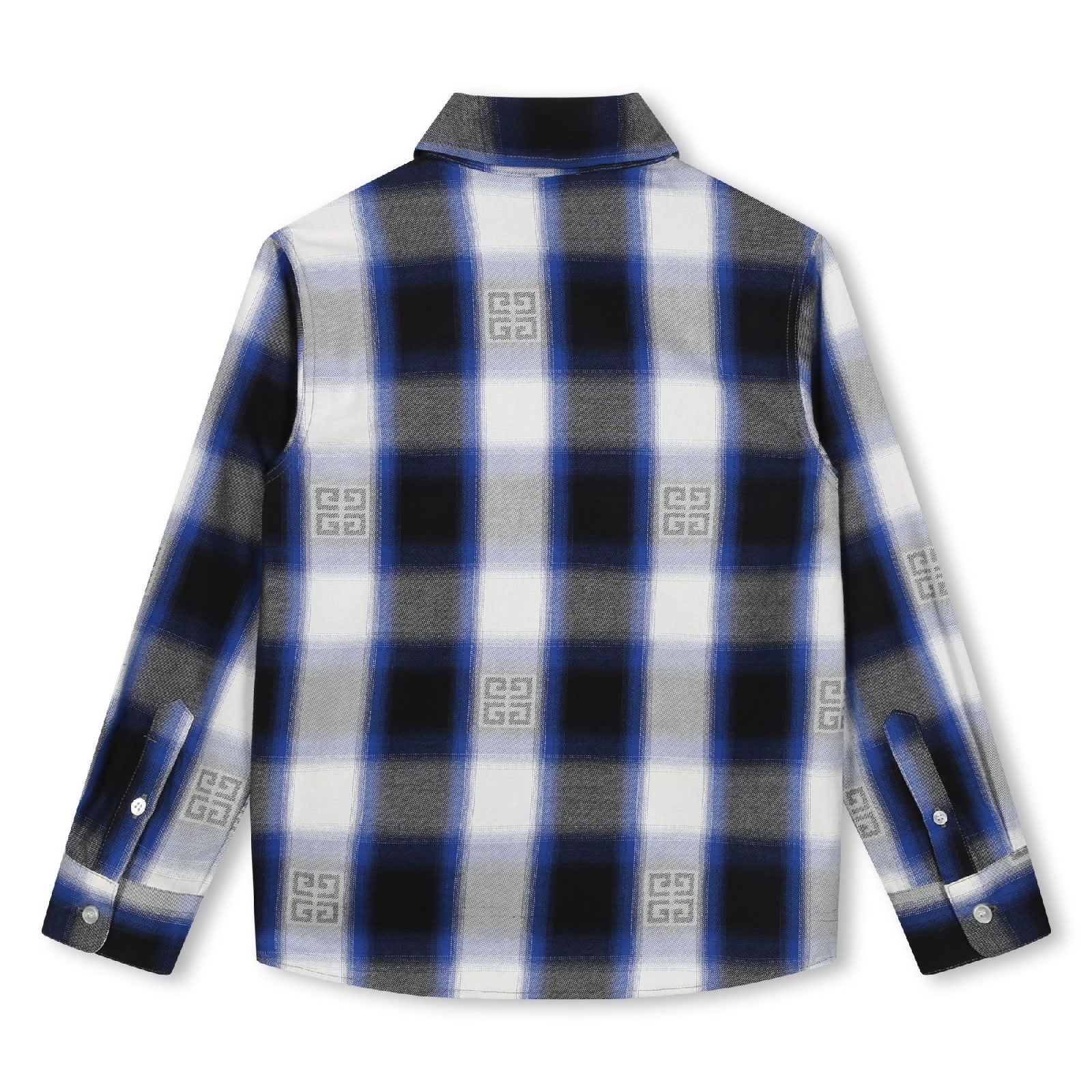 Chemise en coton - Gris Bleu